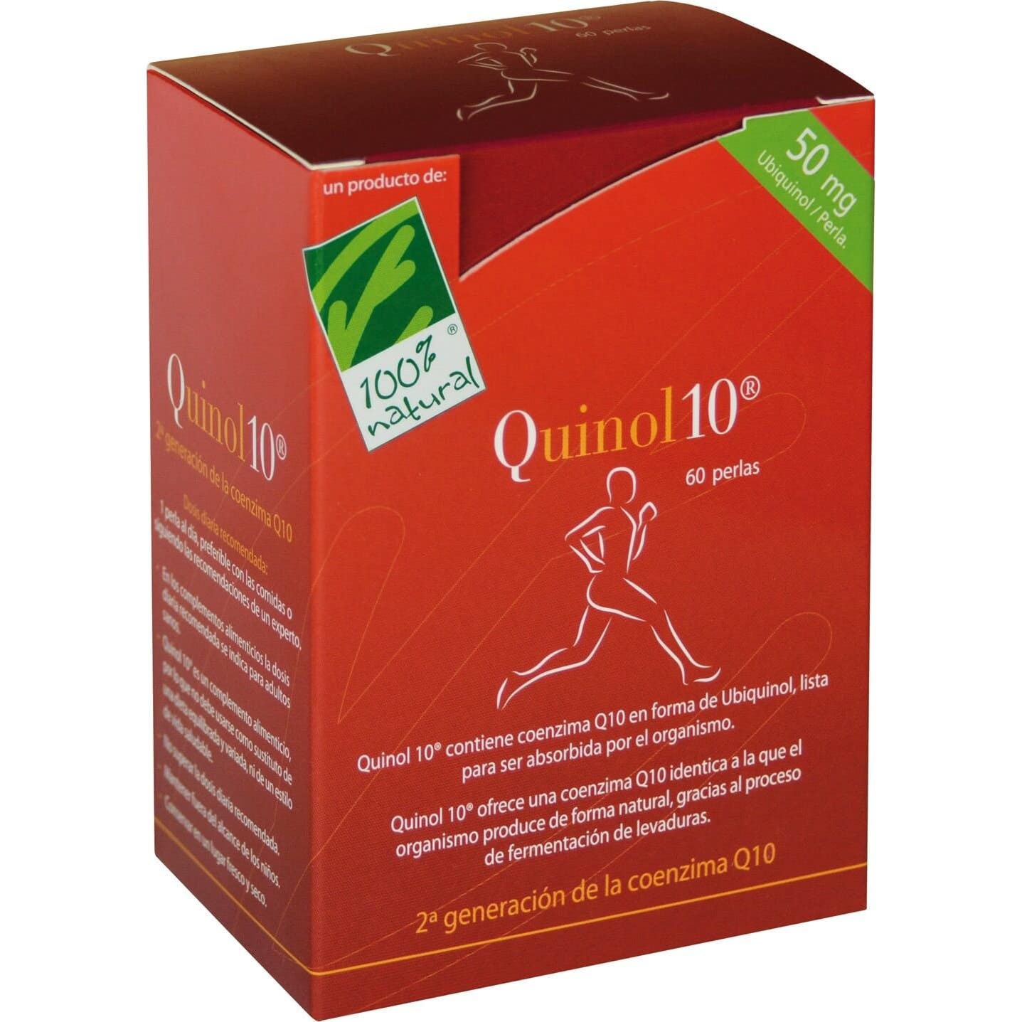 100% Natural Quinol10 50mg 60caps