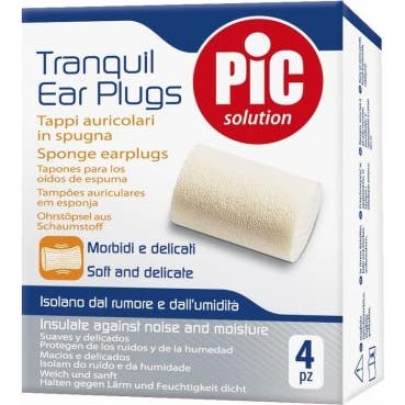 Pic Solution Tranquil Ear Plugs Tapones de Espuma 4 uds