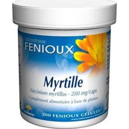 Fenioux Rojo Arándano (Mirtilio) 200 Cápsulas De 280Mg - Imagen 2