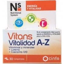 Ns Vitans vitalidad 30 comp