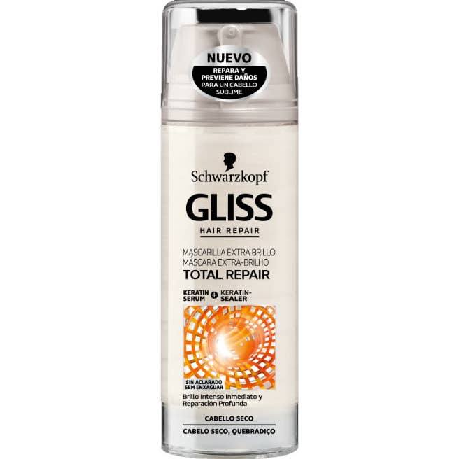 Schwarzkopf Gliss Total Repair Mascarilla Extra Brillo 150 ml