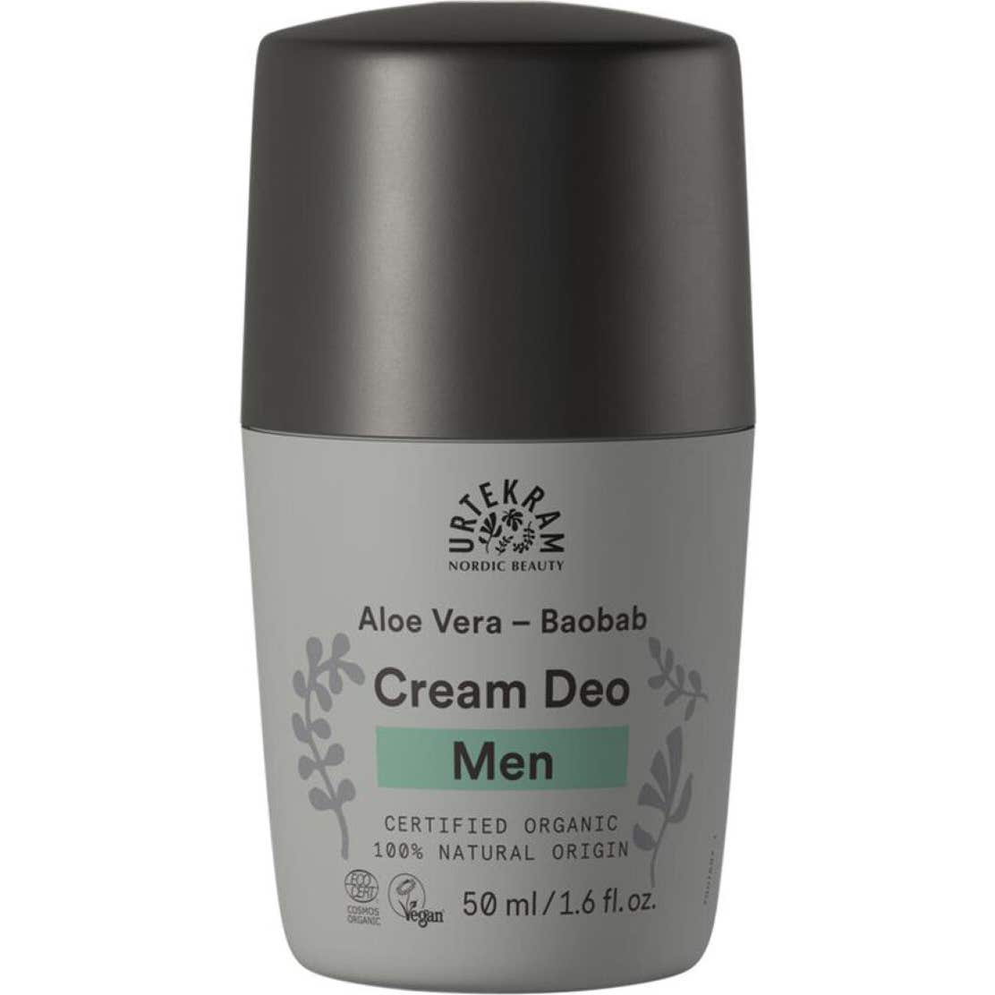 Urtekram Desodorante Roll-onMen Baobab Y Aloe 50ml