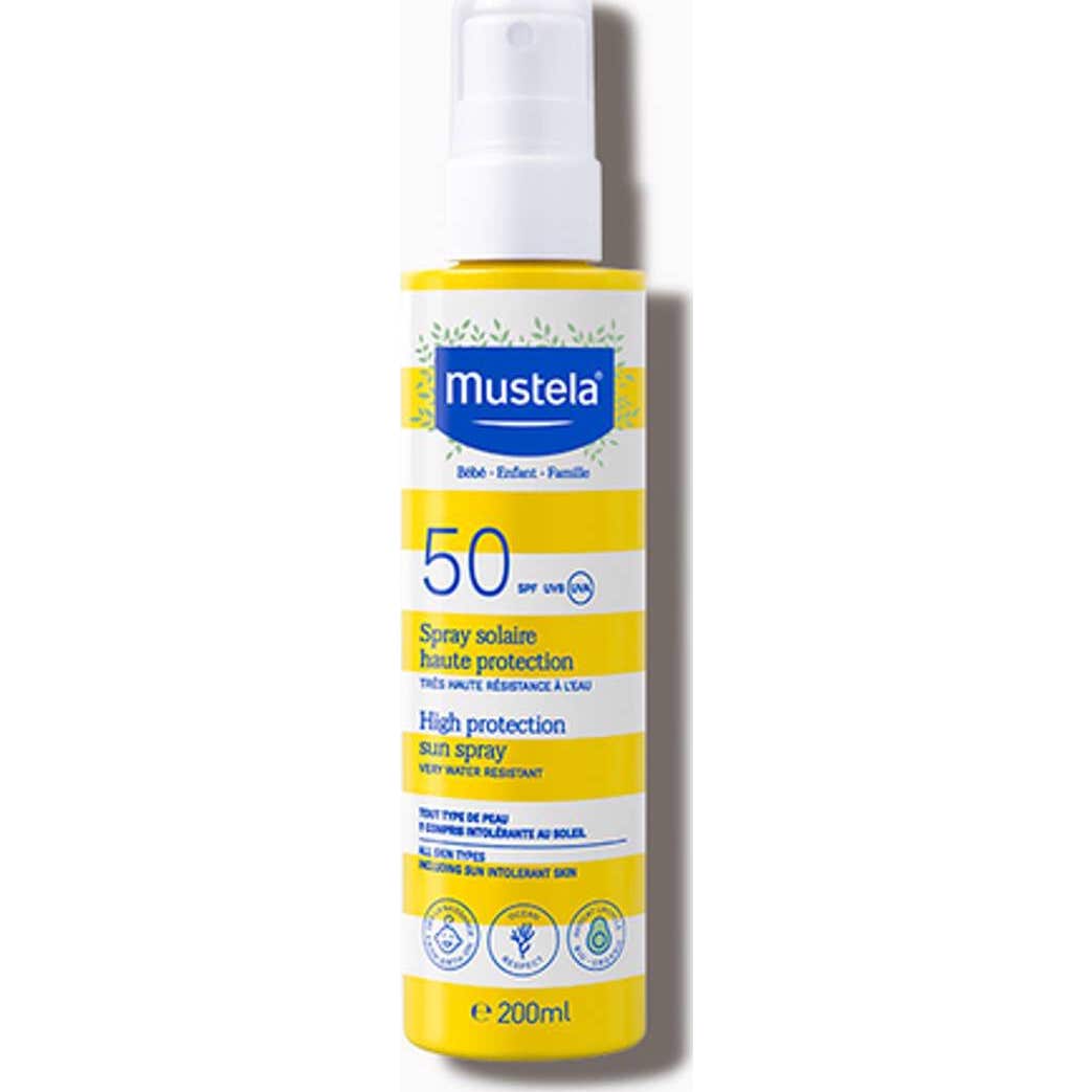 Mustela Spray Solar Protección Alta SPF50 200ml