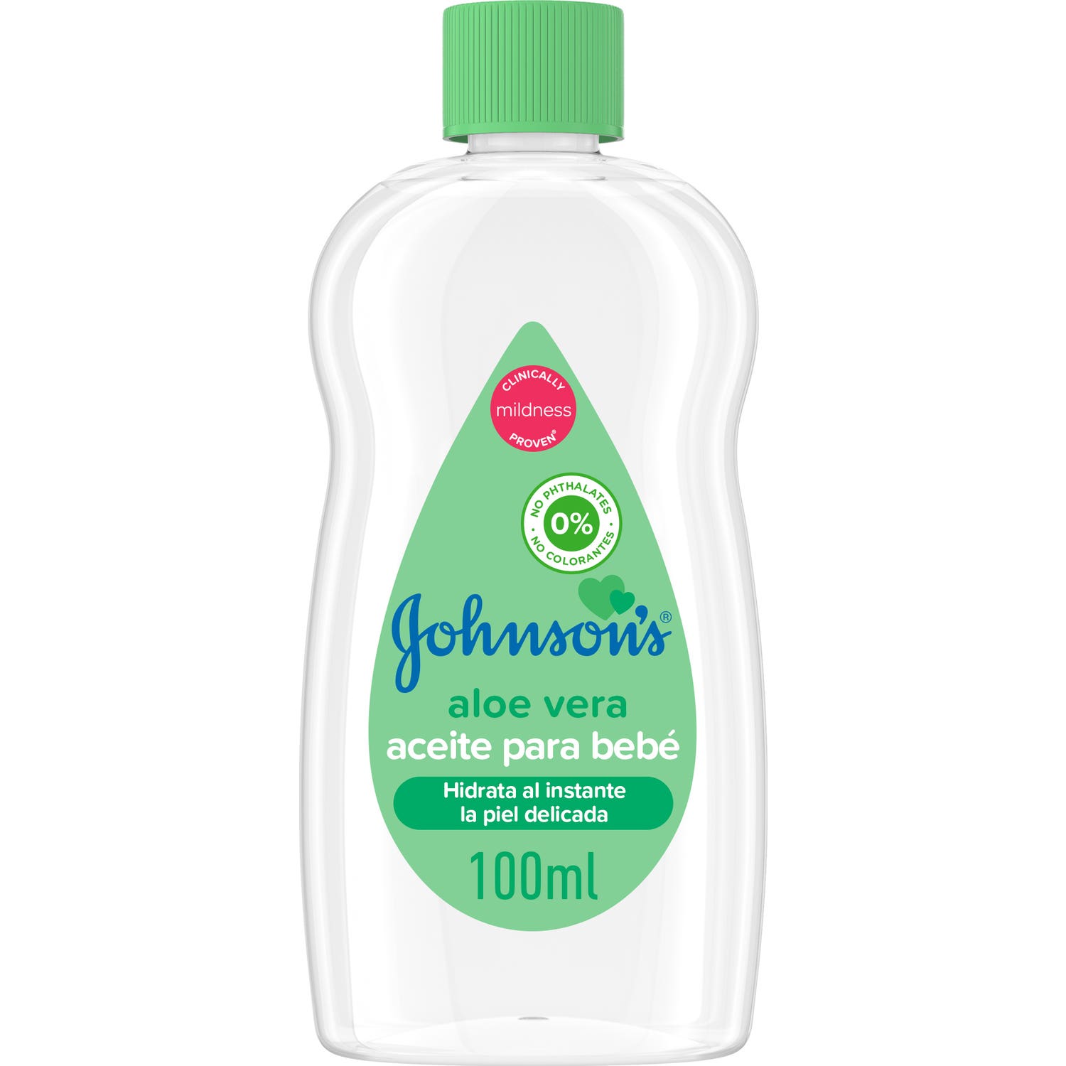 'Johnson''s Aloe Vera Aceite para bebé 100ml'
