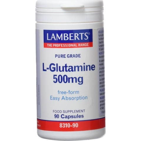 Lamberts L-glutamina 500 mg 90 Cáps.