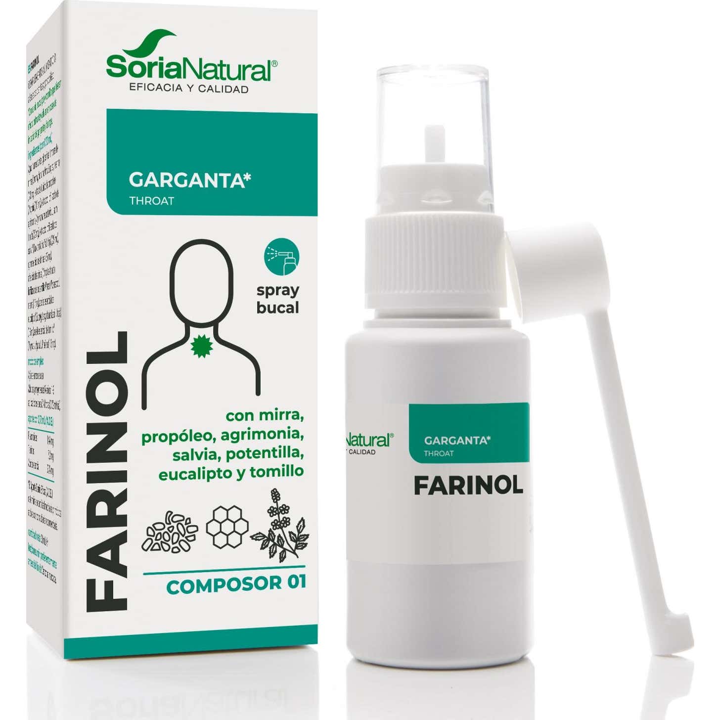 Soria Natural Composor 01 - Farinol Complex 30ml