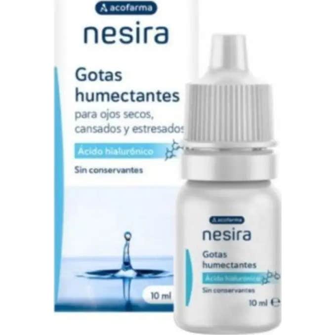 Nesira Acofarma Gotas Humectantes Ácido Hialurónico 10Ml