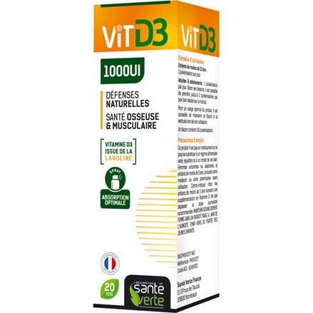Sante Verte Vitamina D3 1000ui Defensas Naturales 20 ml