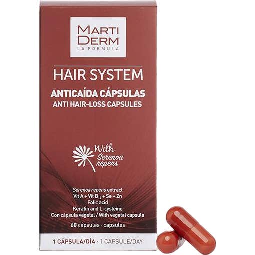 Martiderm Hair System Cápsulas Anticaída 60 U - Imagen 3