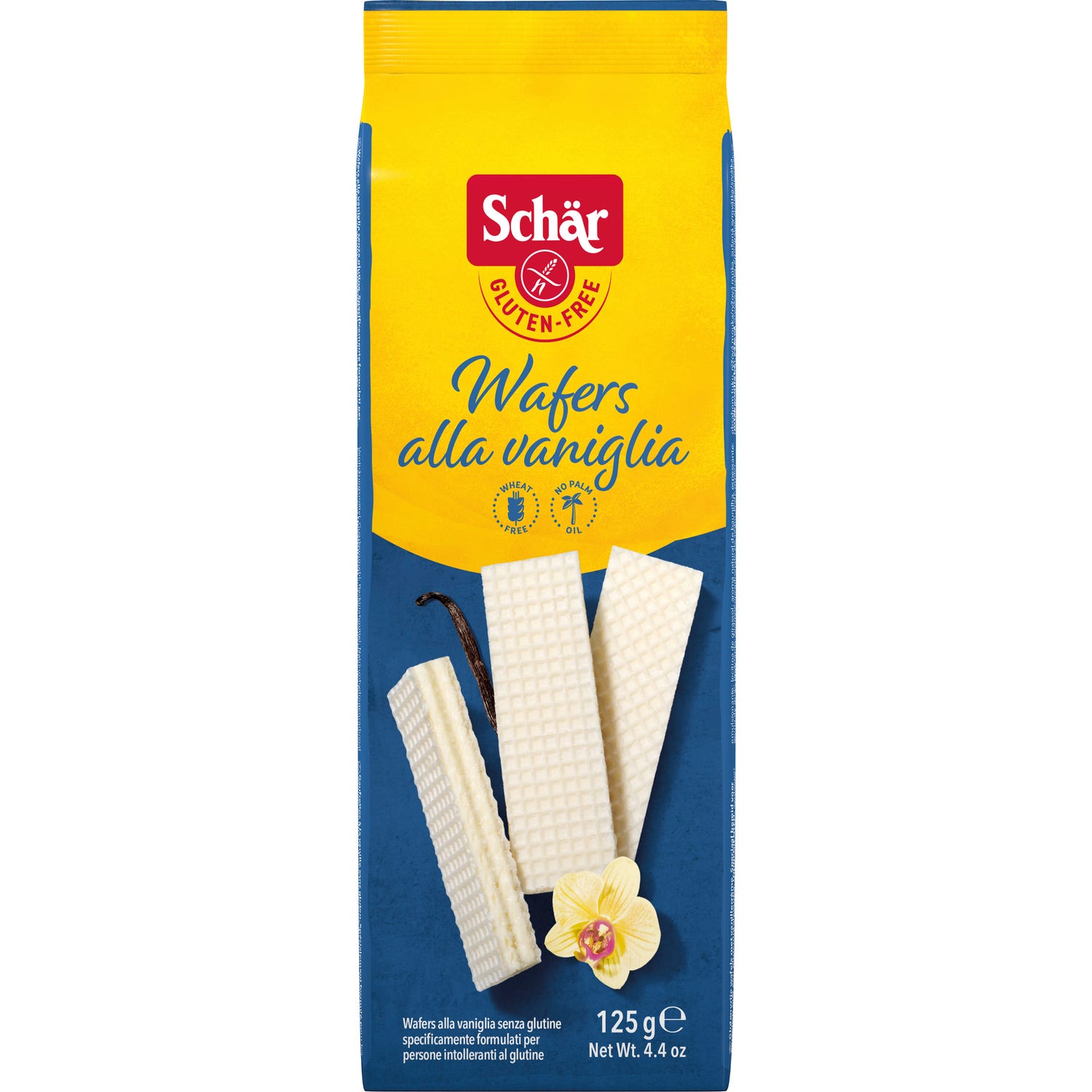 Schar Wafers Alla Vaniglia 125g