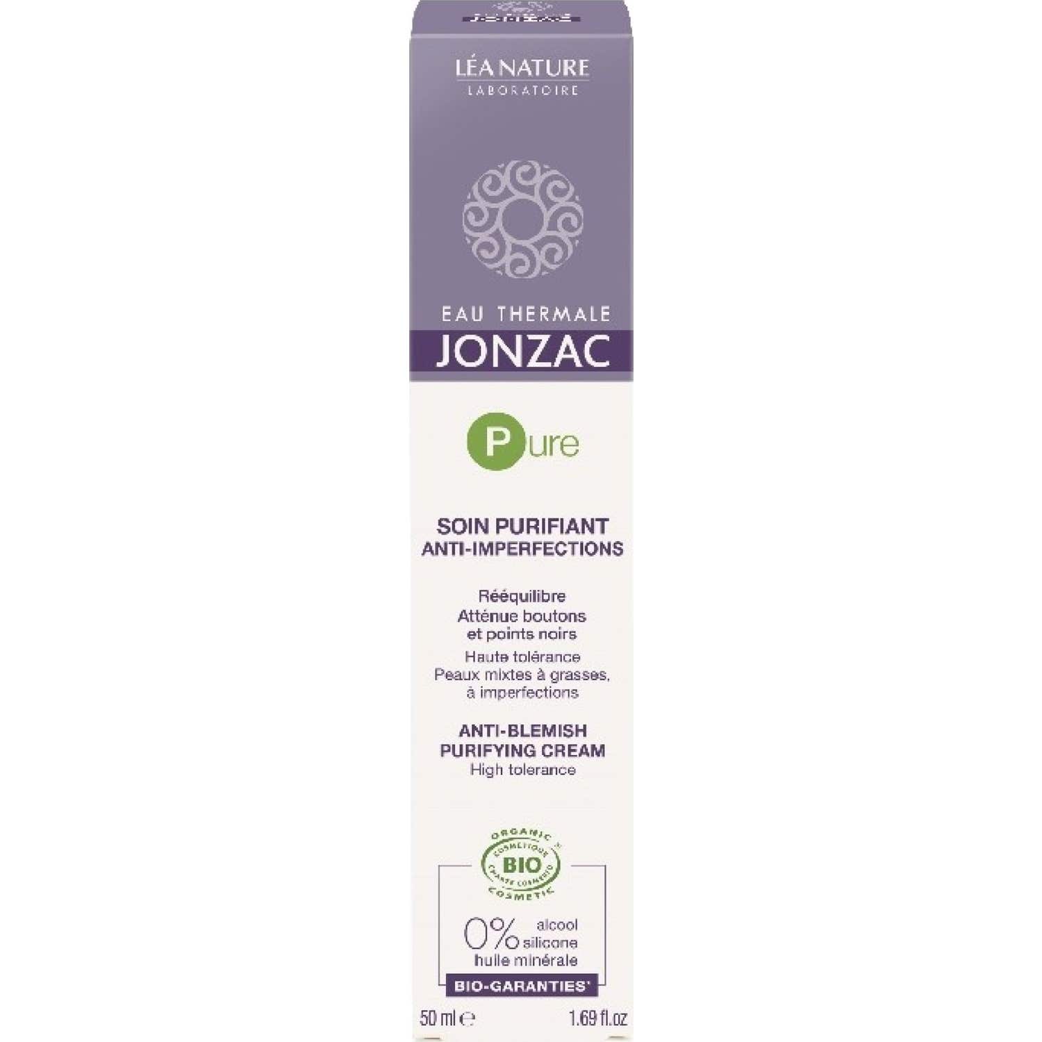 Jonzac Pure Crema Purificante Anti-Imperfecciones 50ml