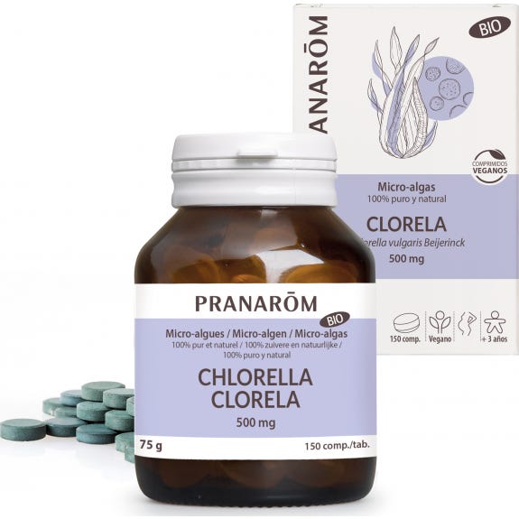 Pranarôm Clorela 500 mg BIO 150 comp