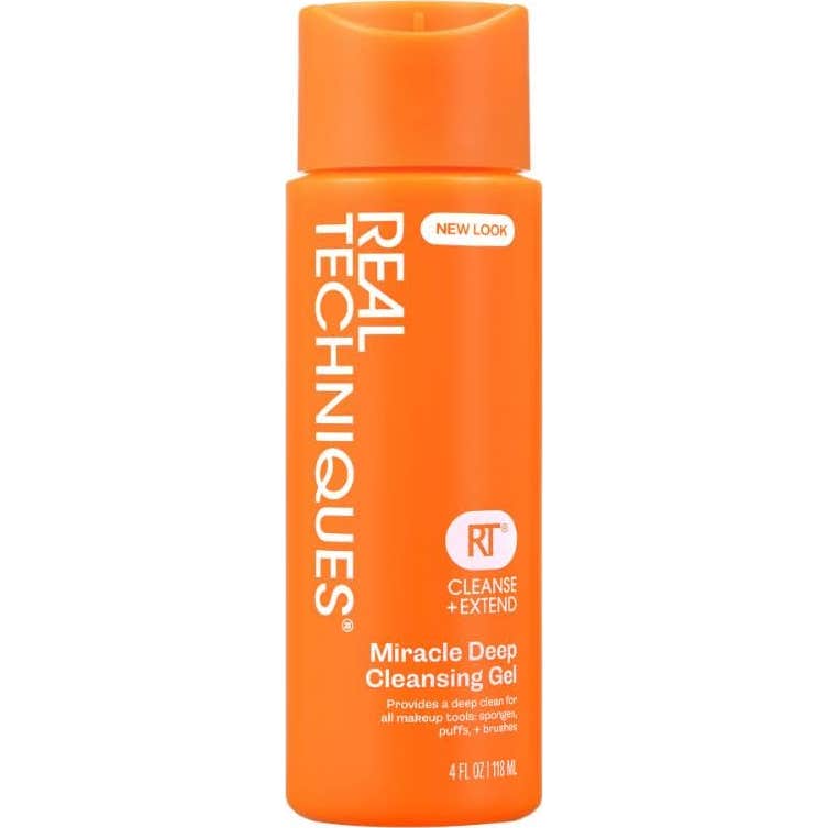 Real Techniques Miracle Deep Gel Limpiador Brochas 118ml