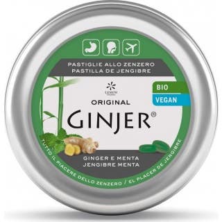 Lemon Pharma Original Ginjer Pastillas Jengibre y Menta Bio 40 g