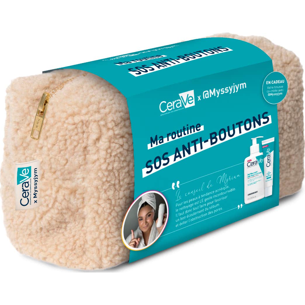 CeraVe® Neceser SOS Antiespinillas Gel Espuma + Concentrado