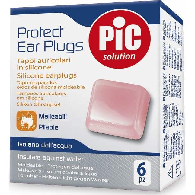 Pic Solution Protect Ear Plugs Tapones de Silicona 6uds
