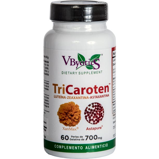 Vbyotics Tricaroten 60 Perlas - Imagen 3