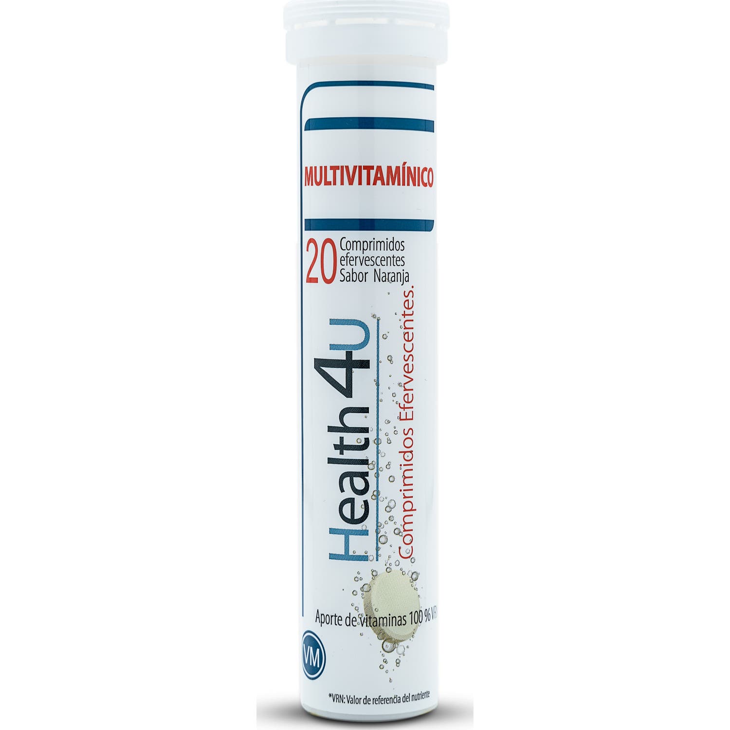 H4U Multivitamínico Sabor Naranja 20comp efervescentes