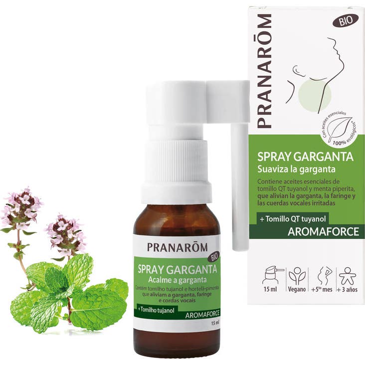 Pranarôm Aromaforce Spray Garganta BIO 15ml