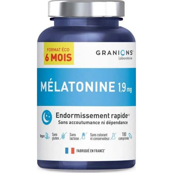 Granions Melatonina 1,9mg 180comp