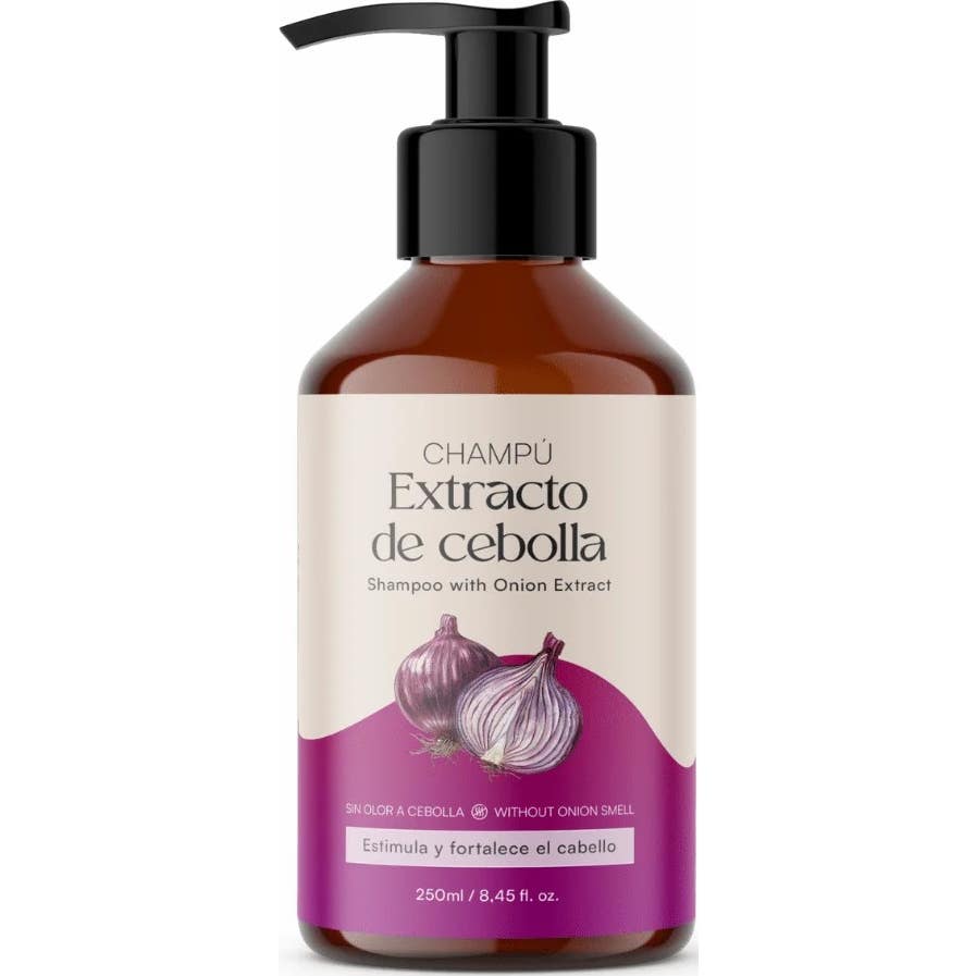 Qknatur Champú Anticaída con Extracto Cebolla Roja 250ml