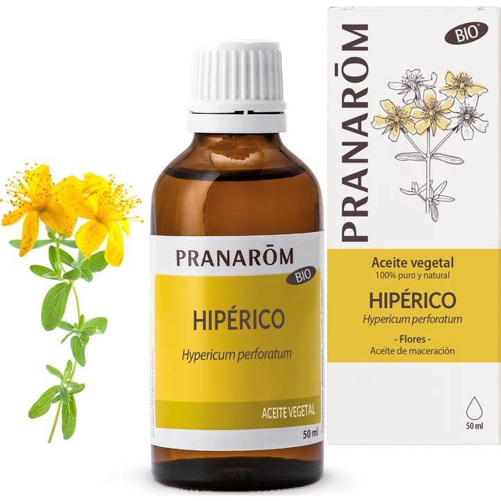 Pranarôm Aceite Vegetal Hipérico BIO 50 ml