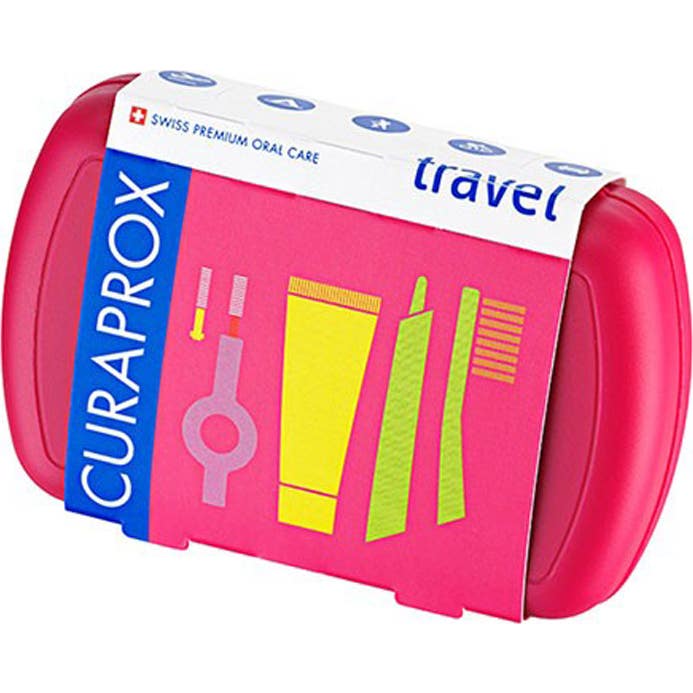 Curaprox Travel Set Caja Fucsia