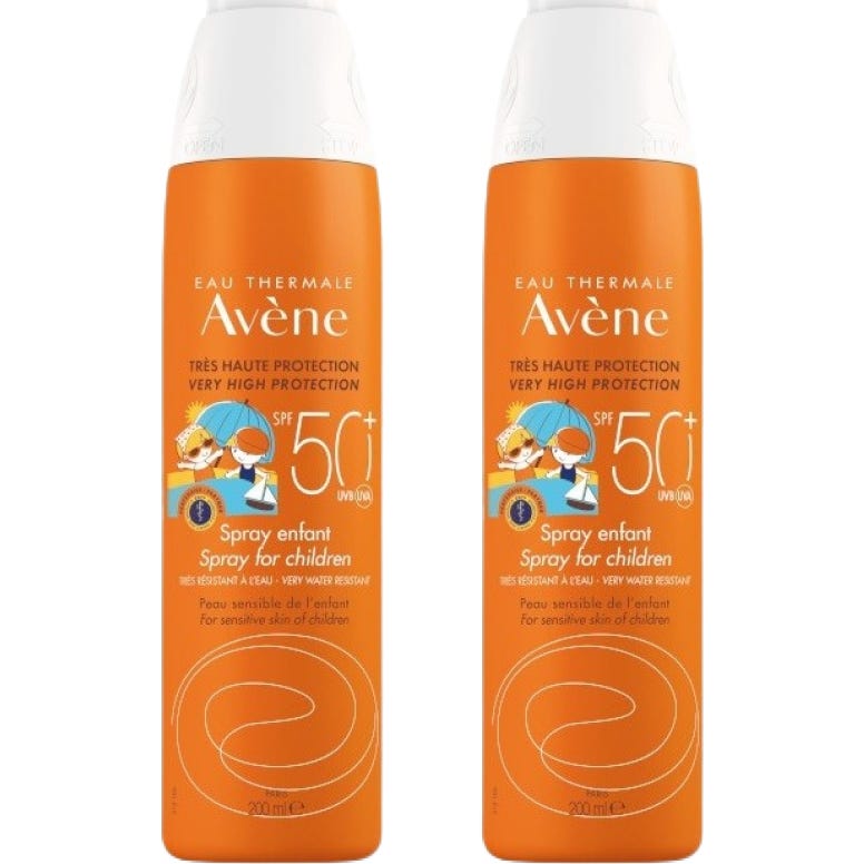 Avène Pack Solar Spray Niños SPF50+ 2x200ml