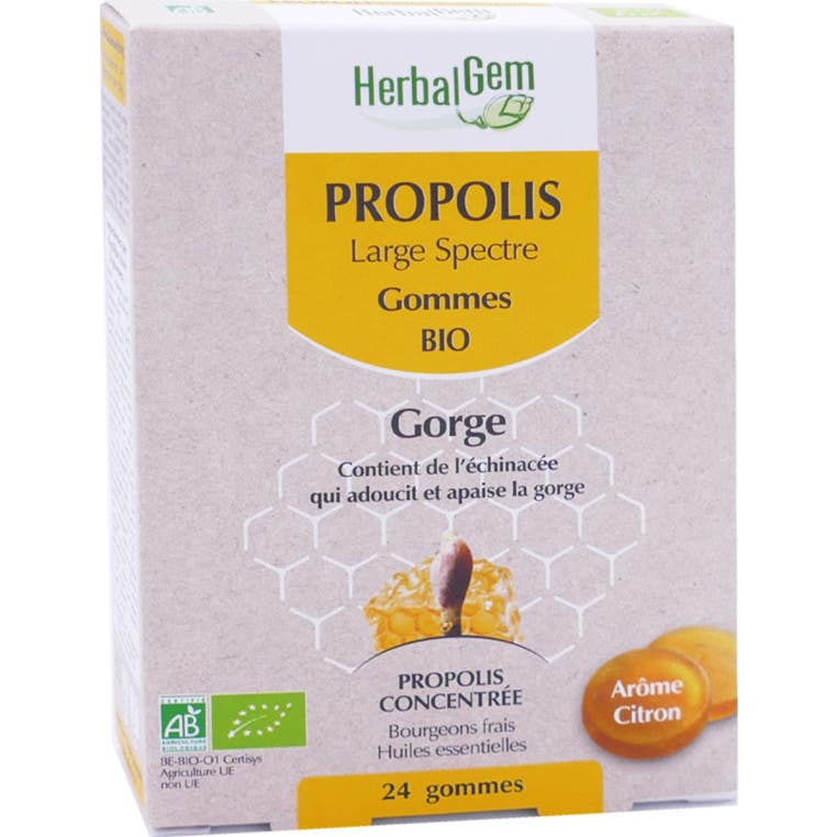 Herbalgem Propóleo Jun Bio Gom X24