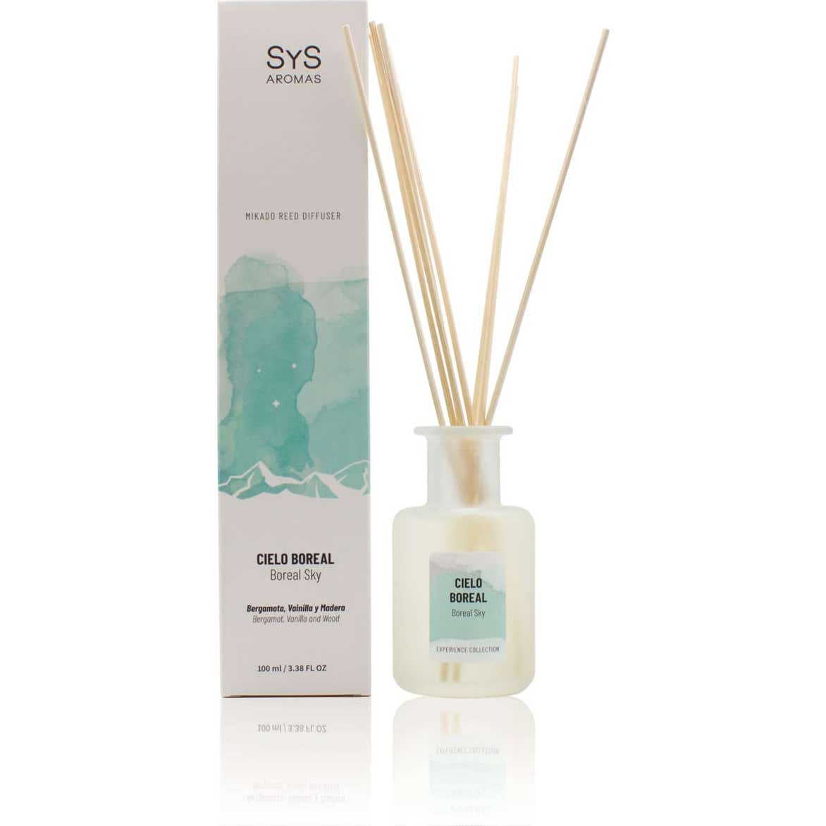 Sys Ambientador Mikado Experience Cielo Boreal 100ml