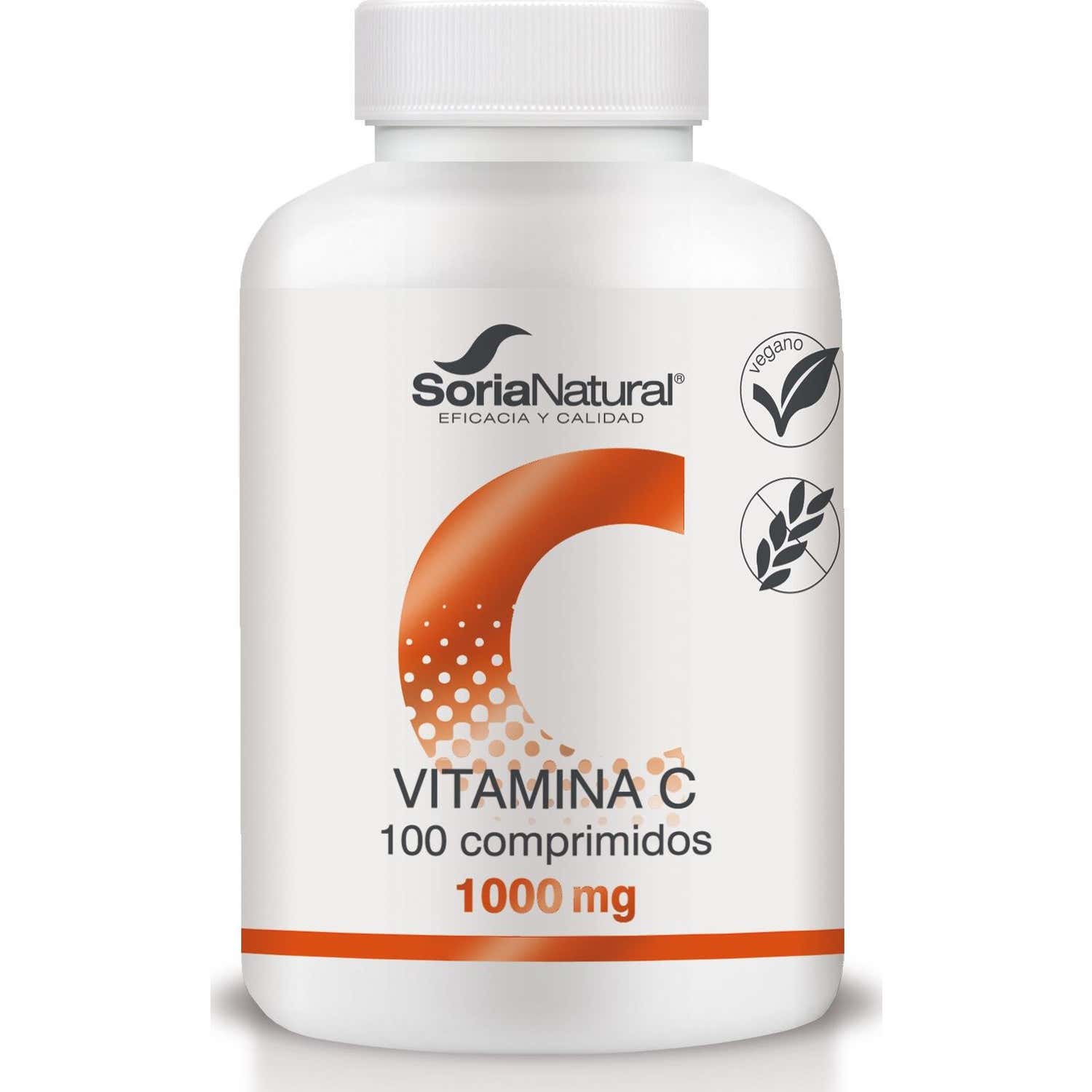Soria Natural Vitamina C 1000mg 100caps