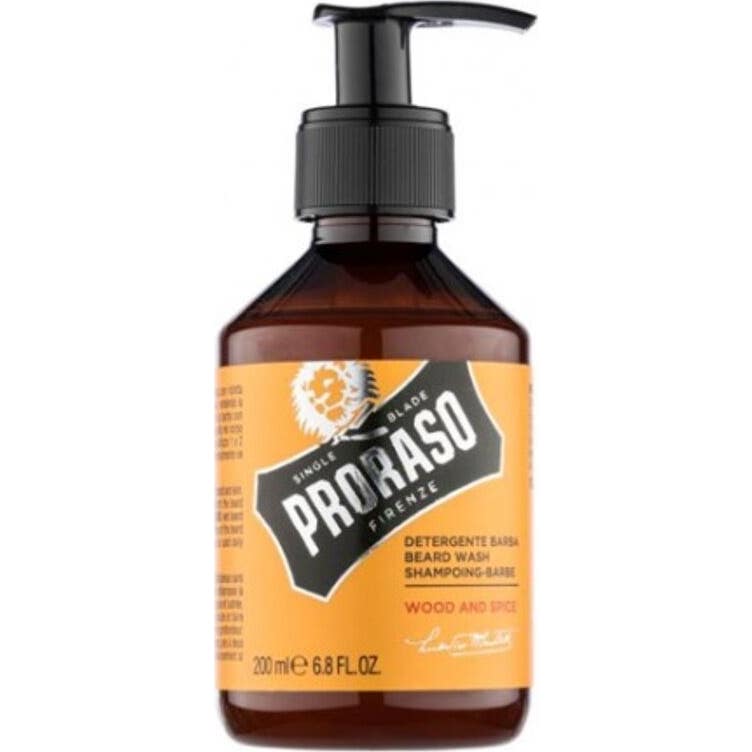Proraso Champú para Barba Wood & Spice 200 ml