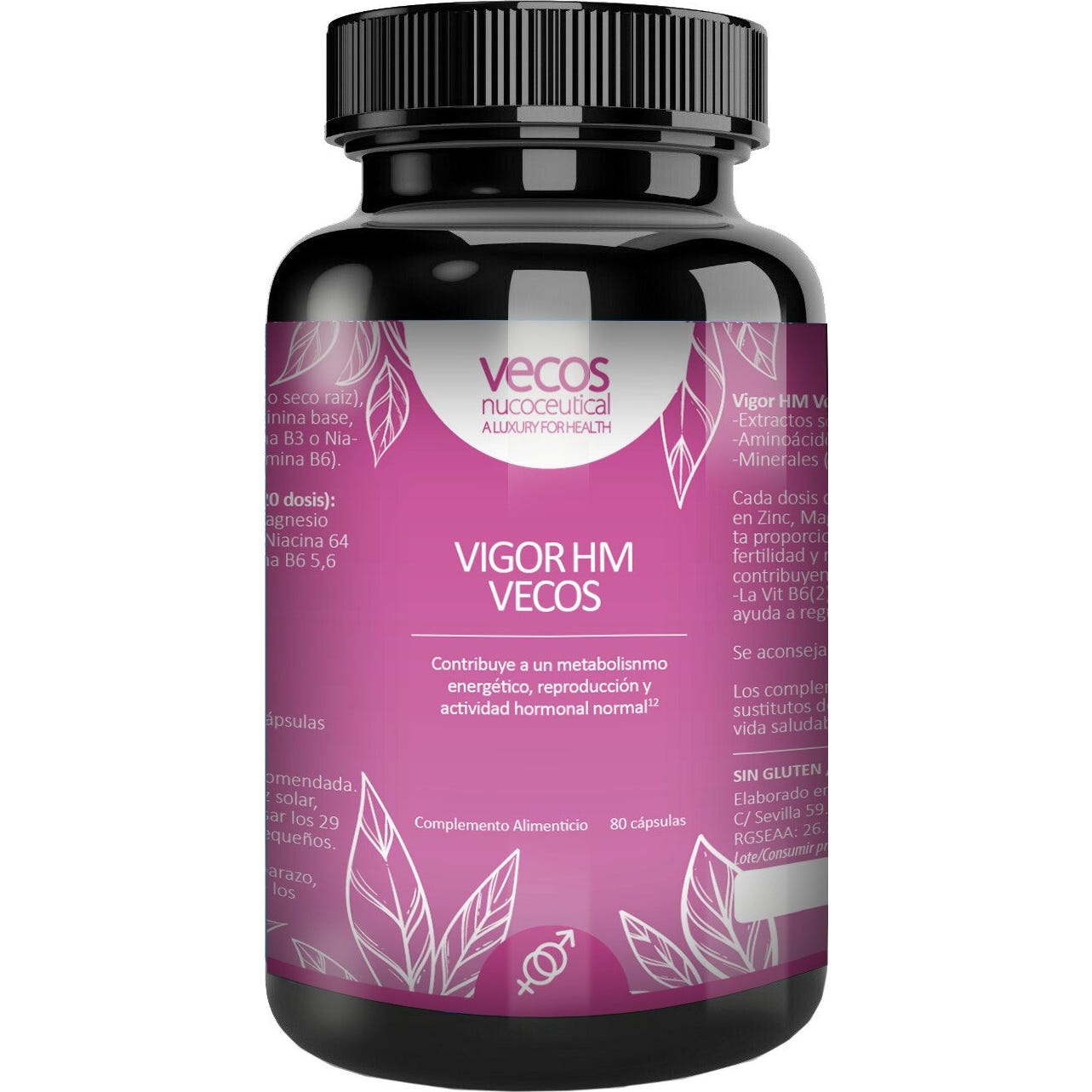 Vecos Nucoceutical Vigor HM 80caps