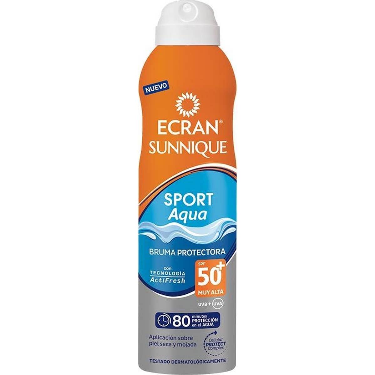 Ecran Sunnique Sport Aqua Bruma Protectora Spf50+ 250ml