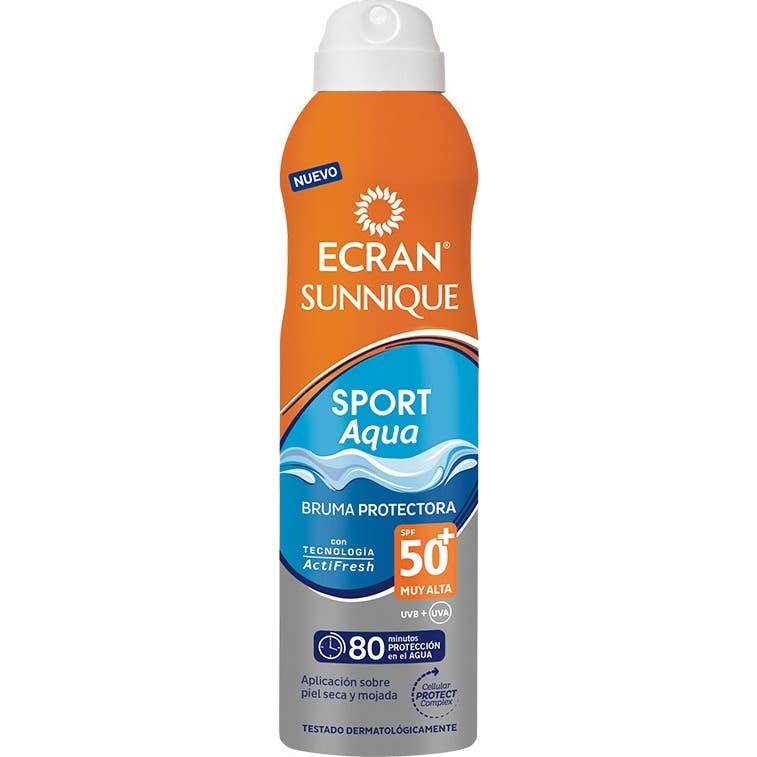 Ecran Sunnique Sport Aqua Bruma Protectora Spf50+ 250ml
