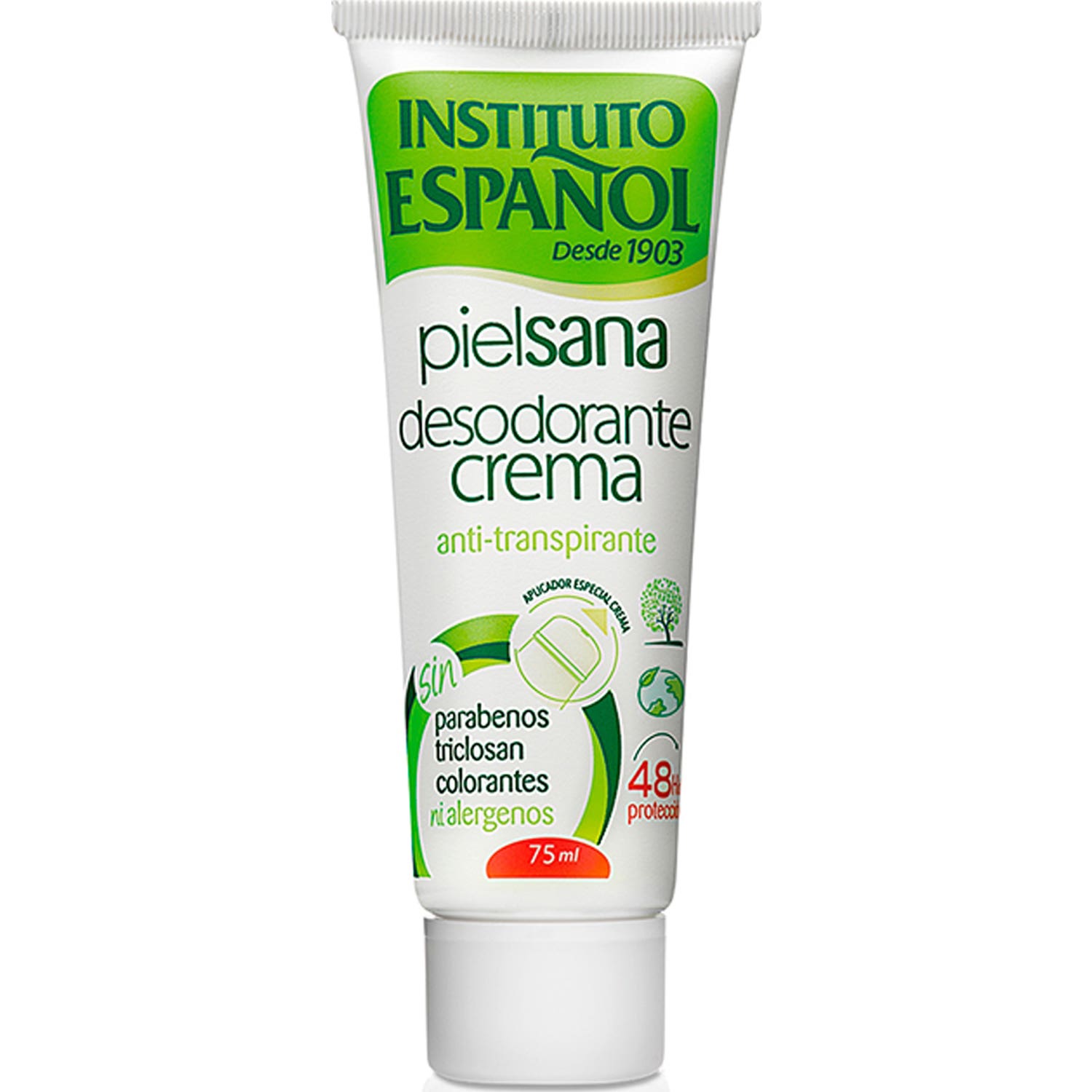 Instituto de Creme Desodorante de Pele Saudável Espanhol 75ml