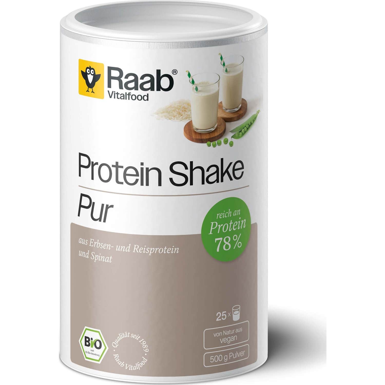 Raab Vitalfood Protein Shake 78% 500g
