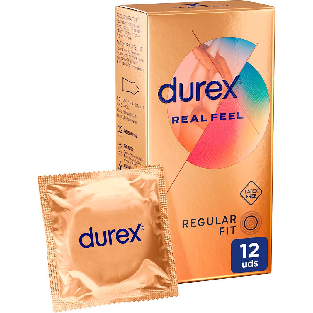 Durex Real Feel Preservativos 12uds