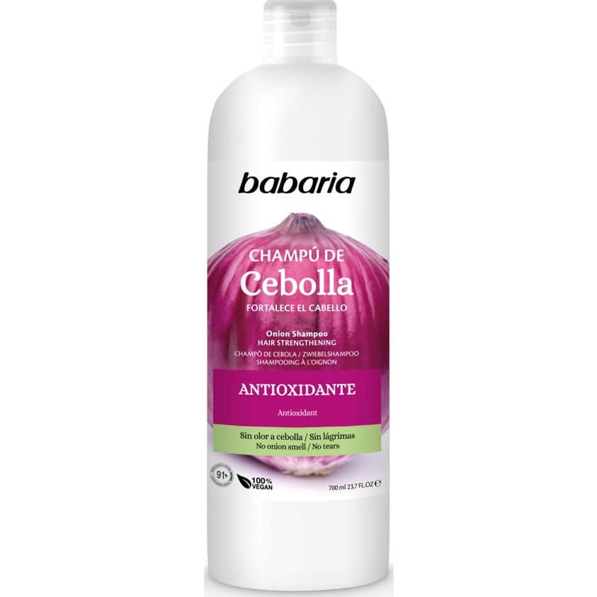 Babaria champú de cebolla 600ml