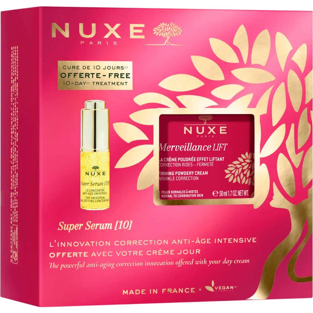 Nuxe Merveillance Lift Crema En Polvo Efecto Lifting 50ml + Super Serum [10] 5ml
