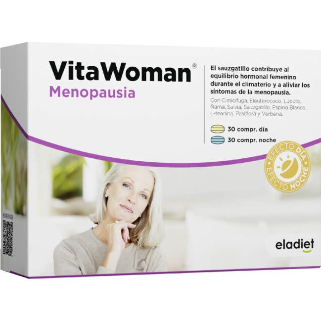 Eladiet Mujer Blanco Vitawoman Menopausia 30 + 30Comp