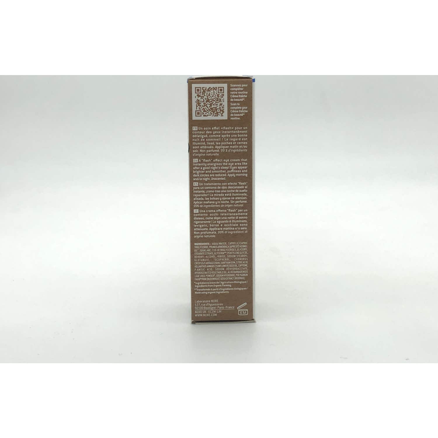 Nuxe Crème Fraîche de Beauté Eye Flash Crema Antifatiga 15ml