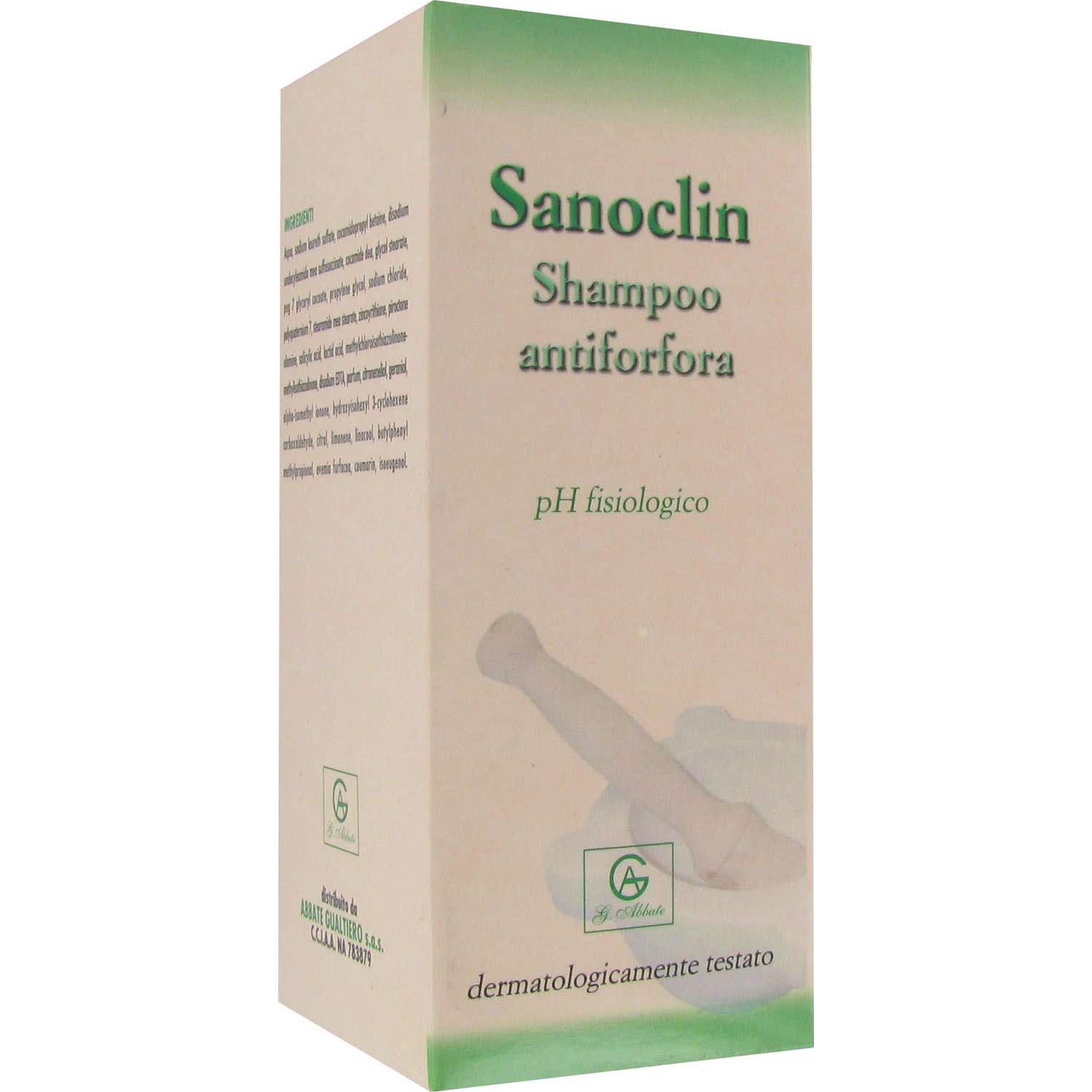 Abbate Gualtiero Sanoclin Champú Anticaspa 200ml
