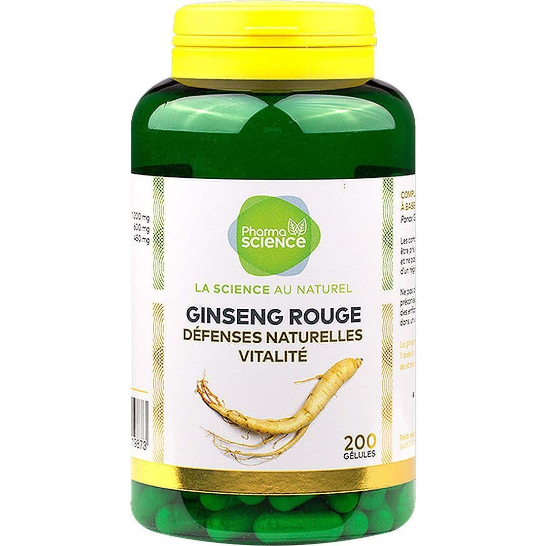 Pharmascience Ginseng Rojo 200caps