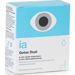 Interapothek Gotas Oftálmicas Doble Humectación 20x0,35 ml