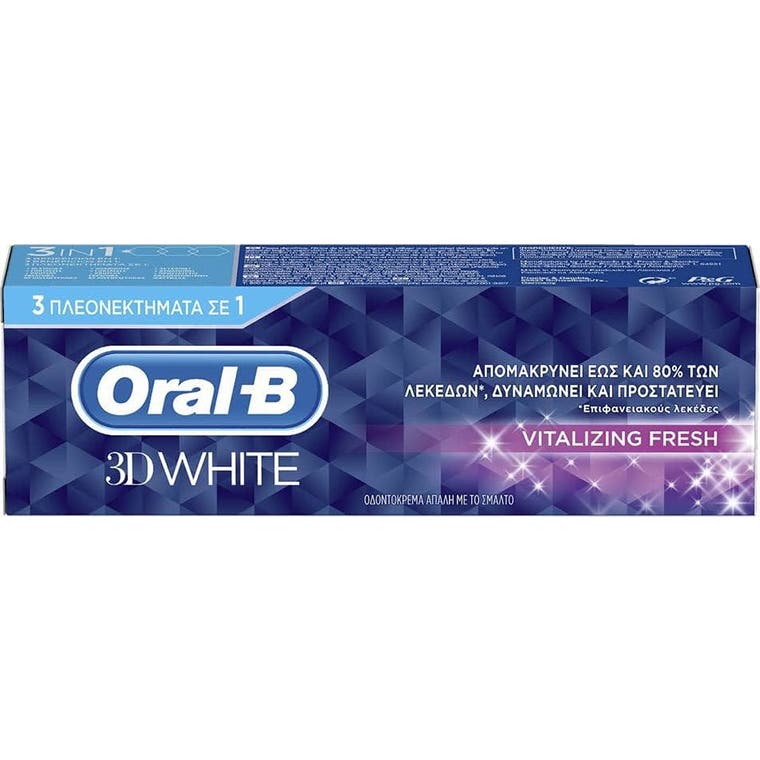 Oral-B 3D White Blancura Revitalizante Pasta Dental 75 ml