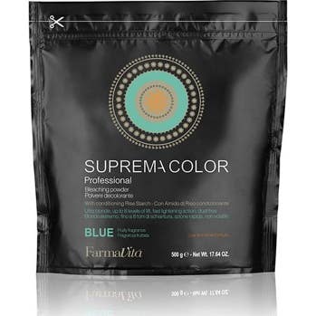 Farmavita Suprema Bleaching Powder Decoración Azul 500 g