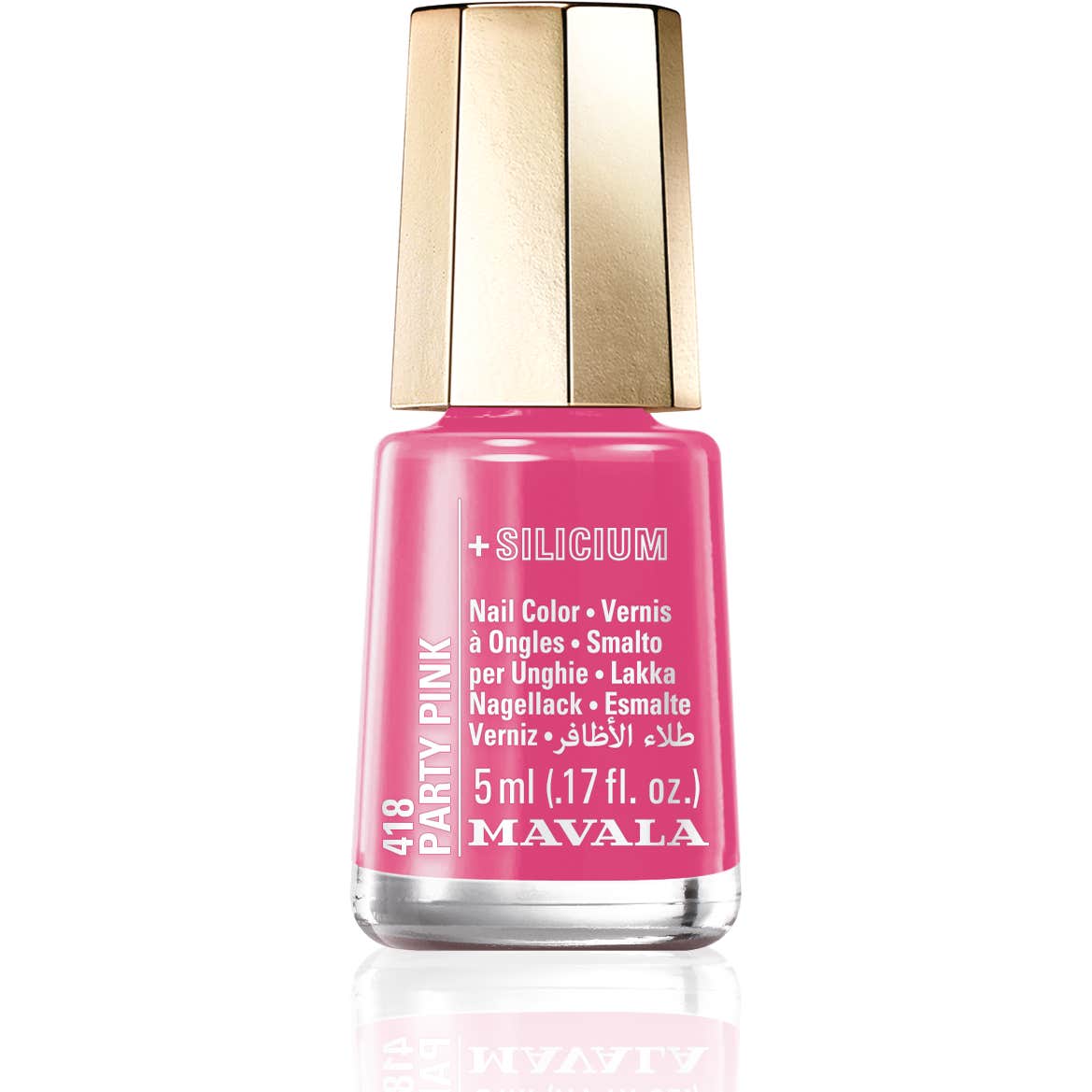 Mavala Esmalte de Uñas Silicium 418 Party Pink 5 ml