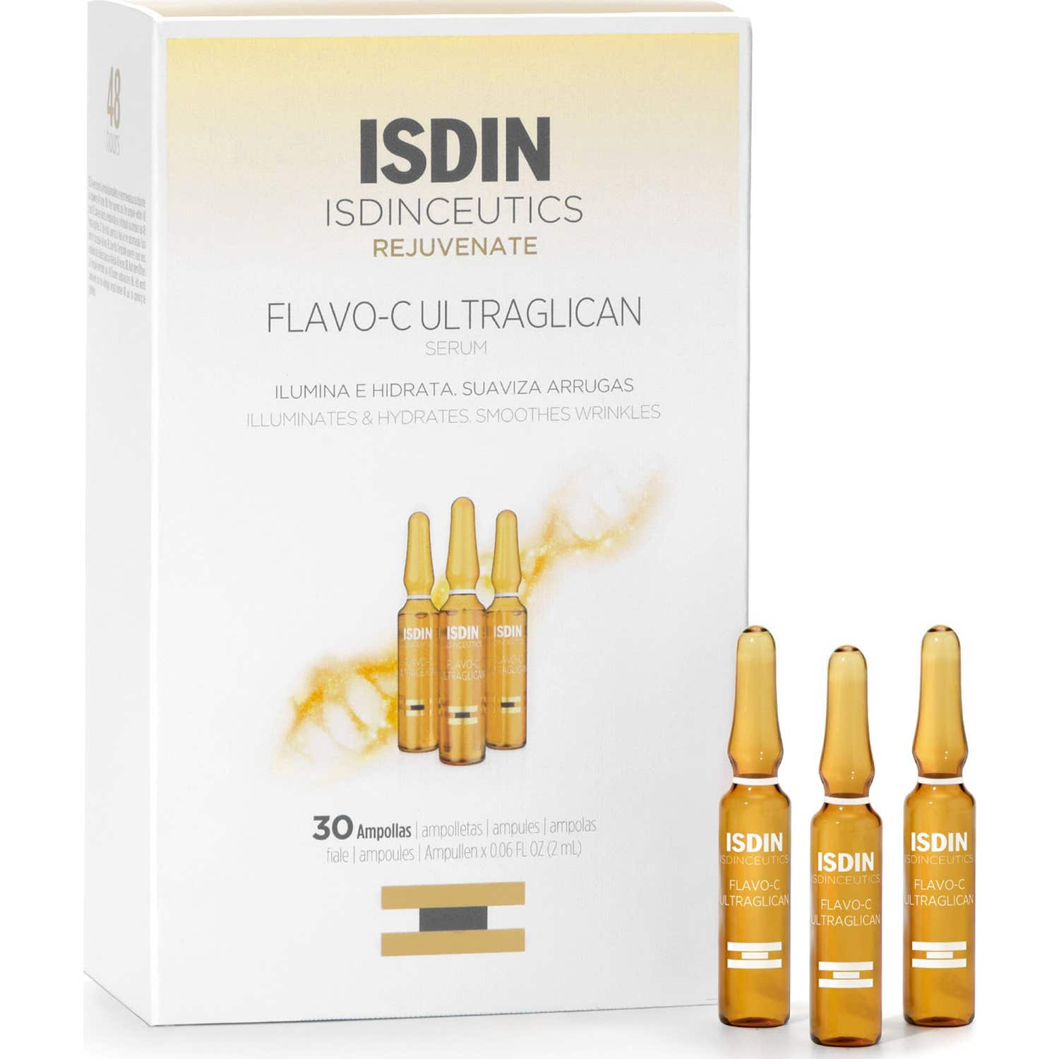 ISDIN Isdinceutics Rejuvenate Flavo-C Ultraglican 30amp x 2ml