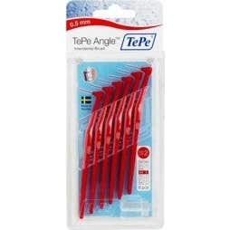 TePe® cepillo interdental angulado 0,5mm rojo